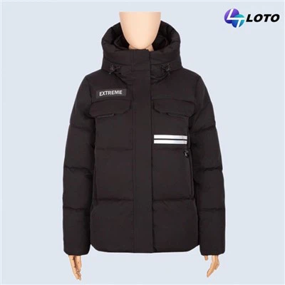 Dámska bunda Puffer Jacket čierna